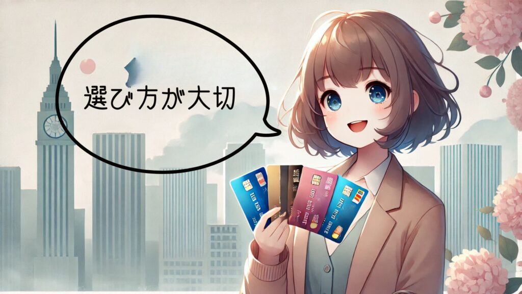 自分にあったクレジットカードの選び方